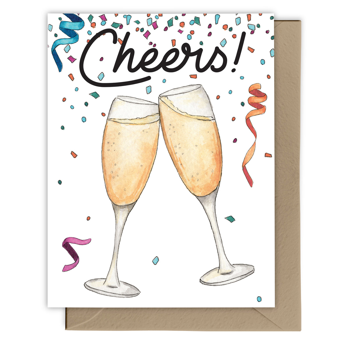 Cheers Card Cheers! Card – Lucky Bat Paper Co.