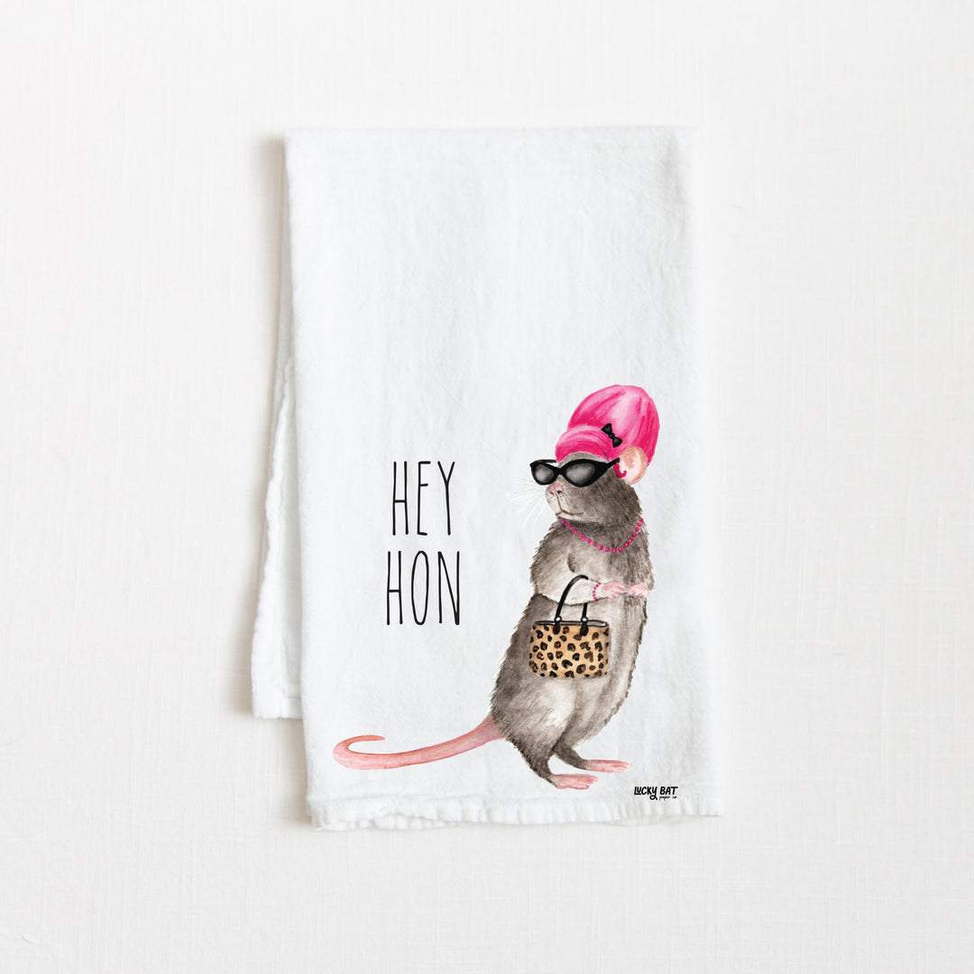 Hon Rat | Tea Towel – Lucky Bat Paper Co.